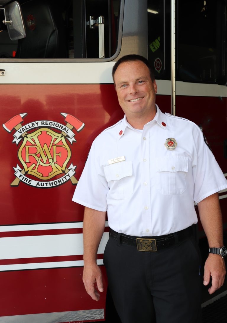 The VRFA Board of Governance Appoints Brad Thompson Fire Chief - Valley ...